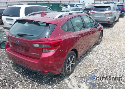 2021 Subaru Impreza Premium 5-Door z USA, uszkodzony, nr VIN 4S3GTAV65M3715725